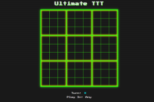 Ultimate Tic-Tac-Toe Screenshot